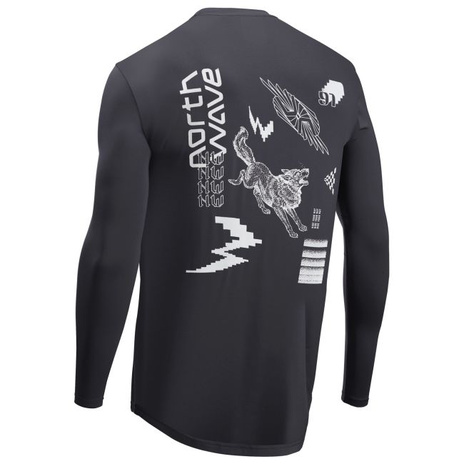 Northwave - tricou ciclism maneca lunga - Xtrail Jersey Long Sleeve - Black