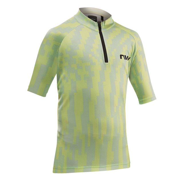 Northwave - tricou ciclism maneca scurta copii - Force Evo K - verde Cool Matcha