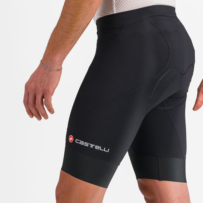 Castelli - pantaloni ciclism scurti - Endurance 3 Short - negru
