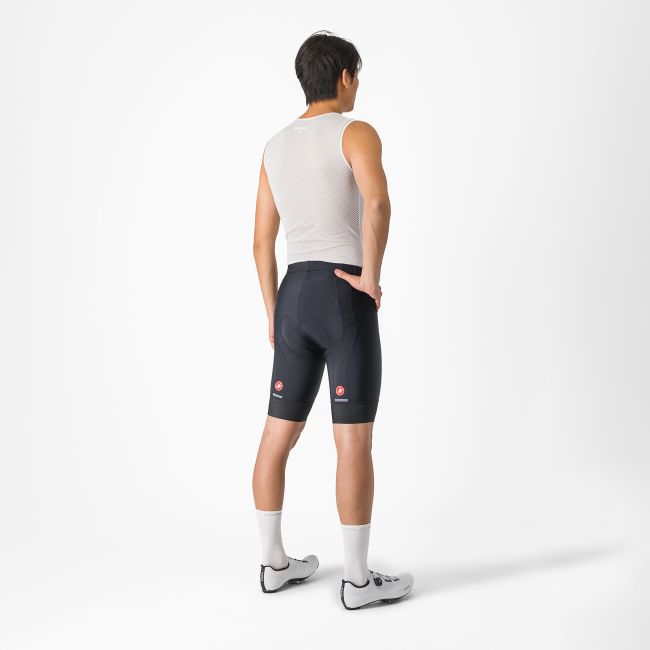 Castelli - pantaloni ciclism scurti - Entrata 2 Short - negru