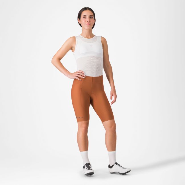 Castelli - pantaloni ciclism scurti - Espresso W Short - mocha