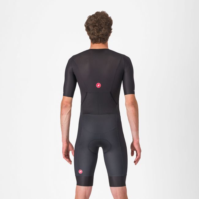 Castelli - costum triatlon cu maneca scurta - Core Tri Suit Short Sleeve - negru