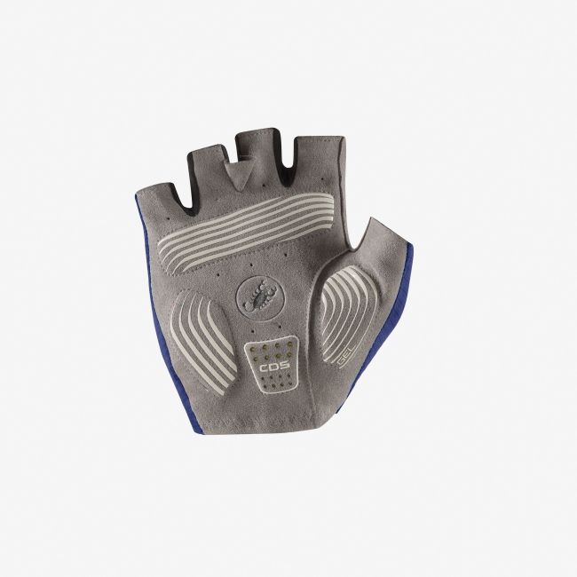 Castelli - manusi ciclism degete scurte - Espresso Glove - albastru belgian