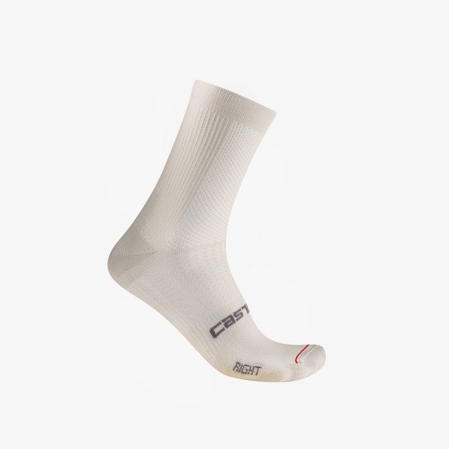 Castelli - sosete ciclism - Espresso 2 W 12 Sock - argintiu