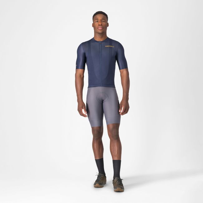 Castelli - tricou ciclism maneca scurta regular fit - Unlimited Entrata 3 Jersey - albastru belgian