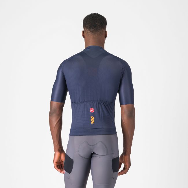 Castelli - tricou ciclism maneca scurta regular fit - Unlimited Entrata 3 Jersey - albastru belgian