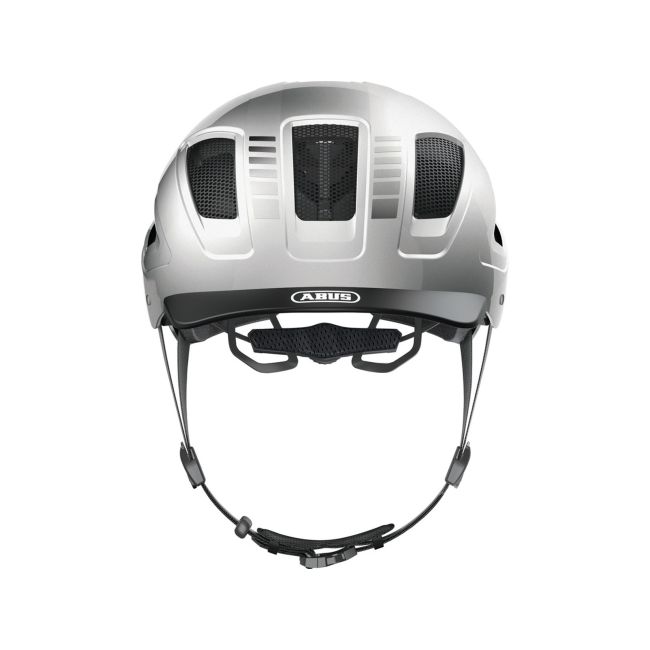 Abus - casca ciclism Urban - HYBAN 2.0 - Signal Silver