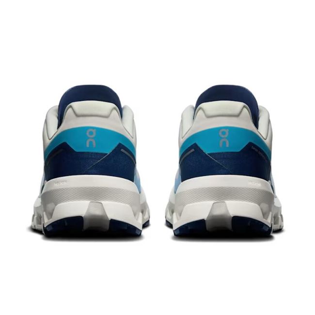 On - pantofi alergare trail - Cloudvista 2 - alb | albastru