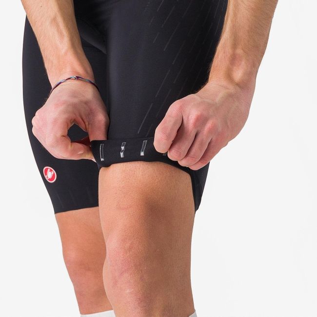 Castelli - costum triatlon cu maneca scurta - Free Sanremo 3 Suit Short Sleeve - alb | negru