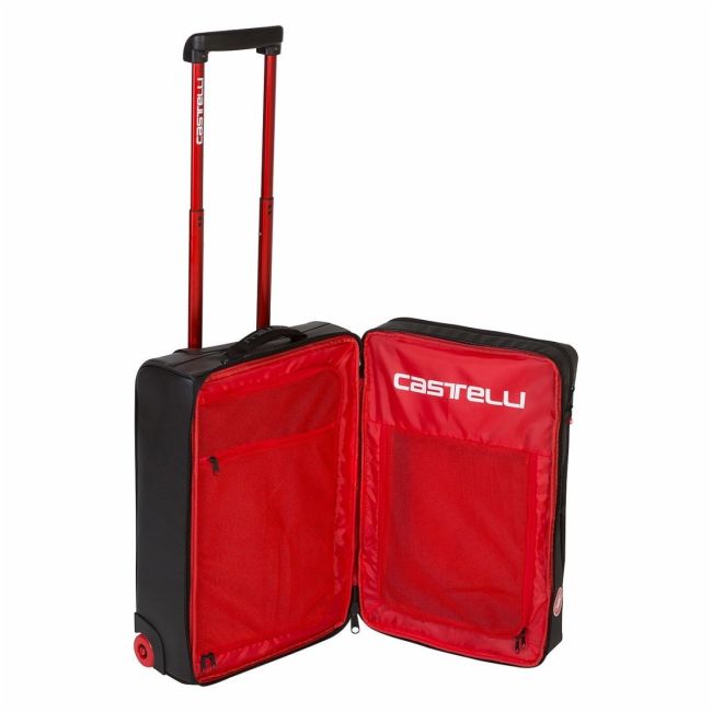 Castelli - geanta tip troller - Rolling Travel Bag - negru