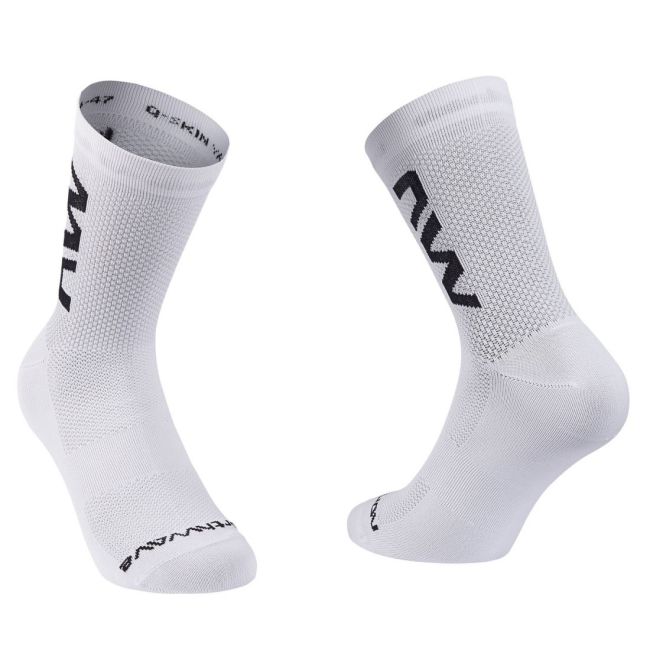 Northwave - sosete ciclism - Extreme AIR MID Sock - White | Black