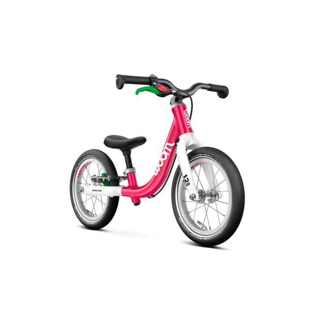 Bicicleta copii Woom 1 Go cu roti 12" roz Hot Pink
