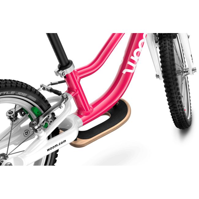 Bicicleta copii Woom 1 Go cu roti 12" roz Hot Pink
