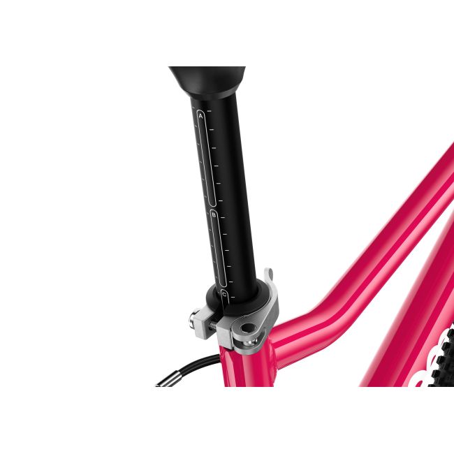 Bicicleta copii Woom 4 Go cu roti 20" roz Hot Pink