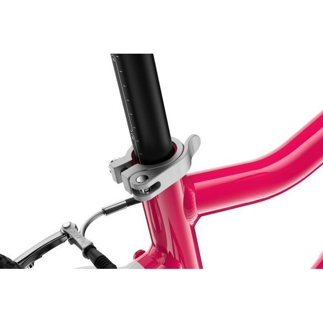 Bicicleta copii Woom 4 Go cu roti 20" roz Hot Pink