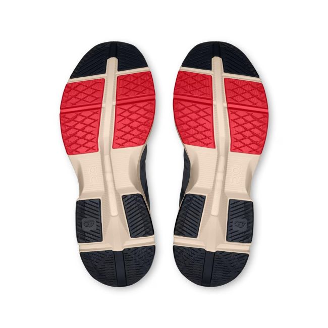 On - pantofi sport - Cloudpulse - gri | rosu