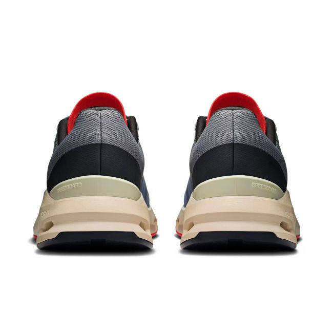 On - pantofi sport - Cloudpulse - gri | rosu