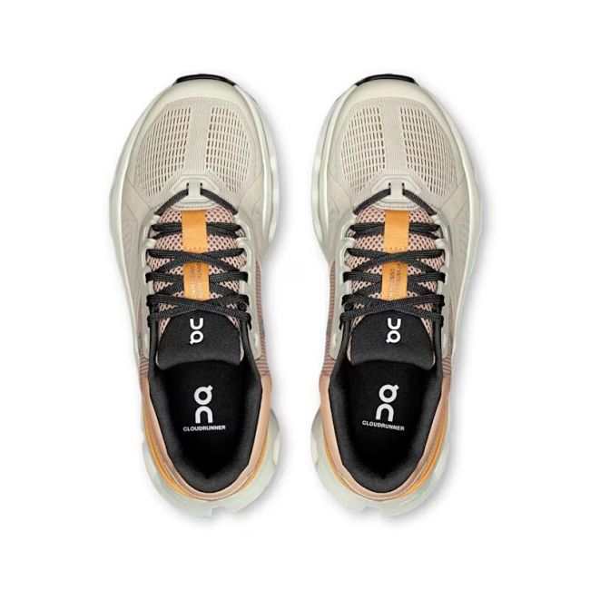On - pantofi alergare - Cloudrunner 2 W - crem | portocaliu