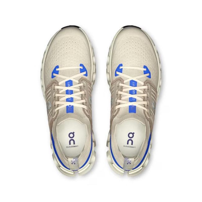 On - pantofi sport - Cloudswift 4 - crem | albastru