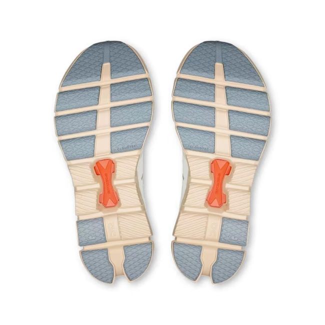 On - pantofi alergare - Cloud X 4 W - crem | roz