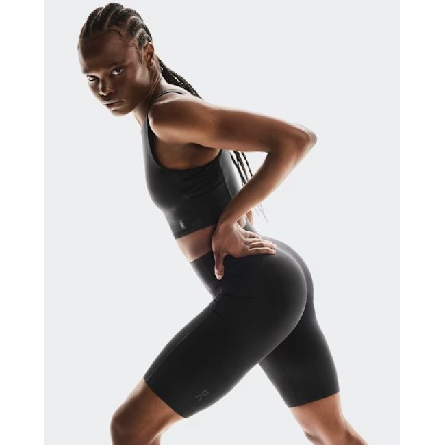 On - colanti - Studio Tights Short - negru