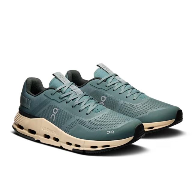 On - pantofi sport - Cloudnova Form 2 TT - verde | crem