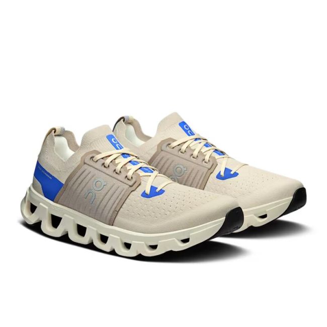 On - pantofi sport - Cloudswift 4 - crem | albastru