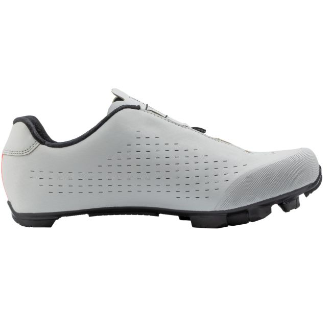 Northwave - pantofi ciclism MTB XC - Rebel 3 - Light Grey | Red Fluo