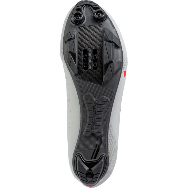 Northwave - pantofi ciclism MTB XC - Rebel 3 - Light Grey | Red Fluo
