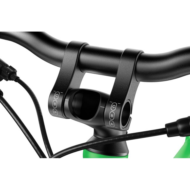 Bicicleta copii Woom 6 Explore cu roti 26" verde Jungle Green
