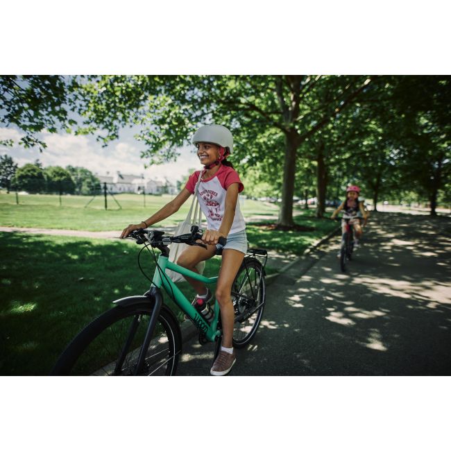 Bicicleta copii Woom 6 Explore cu roti 26" verde Jungle Green