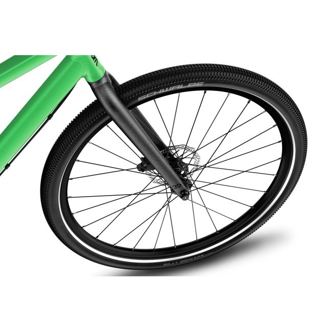 Bicicleta copii Woom 6 Explore cu roti 26" verde Jungle Green