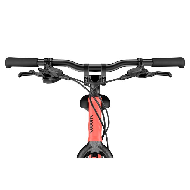 Bicicleta copii Woom 6 Explore cu roti 26" Neon Coral