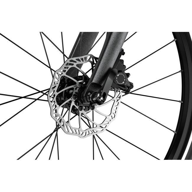 Bicicleta copii Woom 6 Explore cu roti 26" Neon Coral