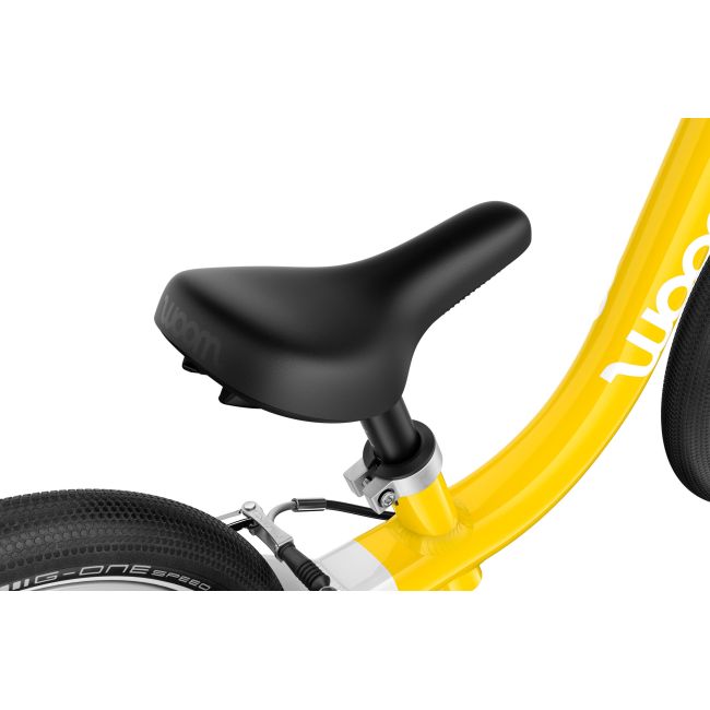 Bicicleta copii Woom 1 Go cu roti 12" galben | Vibrant Yellow