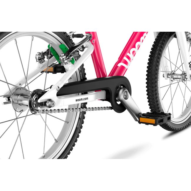 Bicicleta copii Woom 3 Go cu roti 16" roz Hot Pink