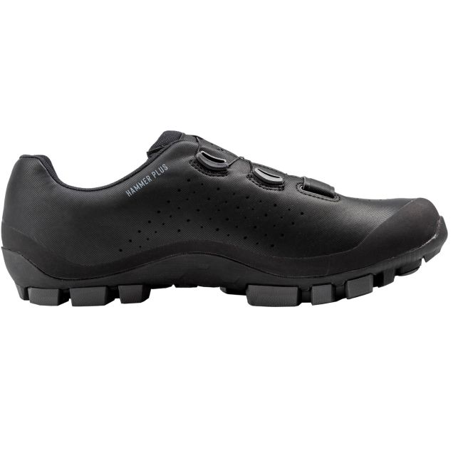 Northwave - pantofi ciclism MTB XC - Hammer Plus Wide - Black | Dark Grey