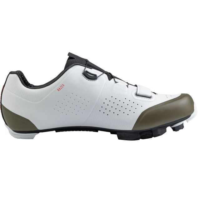 Northwave - pantofi ciclism MTB XC - Razer - Light Grey | Green Forest