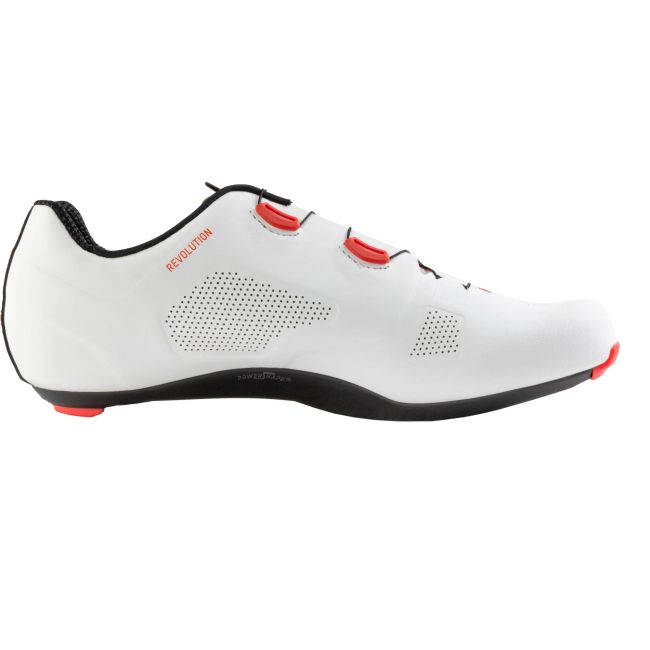 Northwave - pantofi ciclism sosea - Revolution - White | Red Fluo