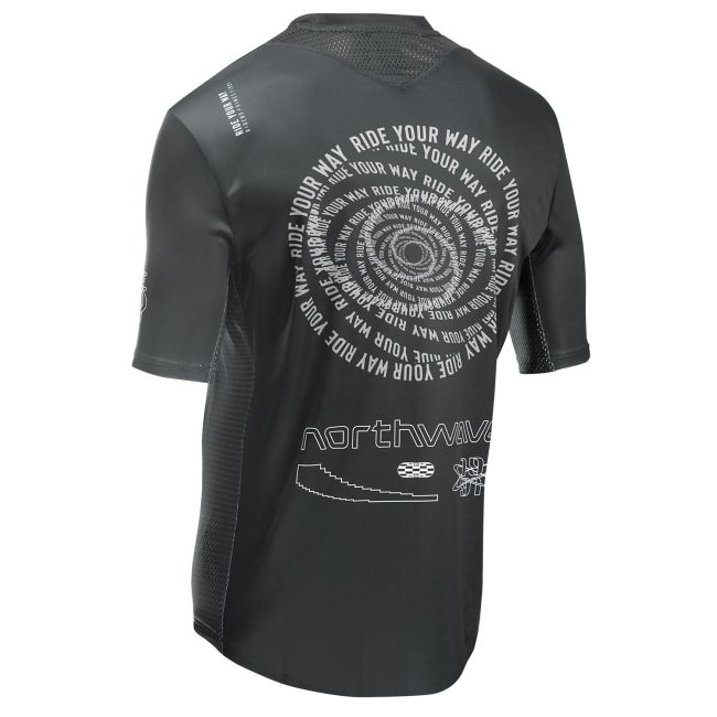 Northwave - tricou ciclism maneca scurta - Edge 2 Jersey Short Sleeve - Black | Sand