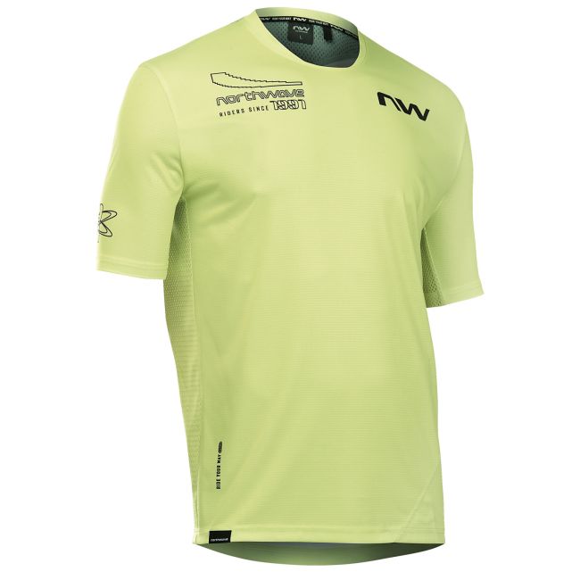Northwave - tricou ciclism maneca scurta - Edge 2 Jersey Short Sleeve - Cool Matcha | Black