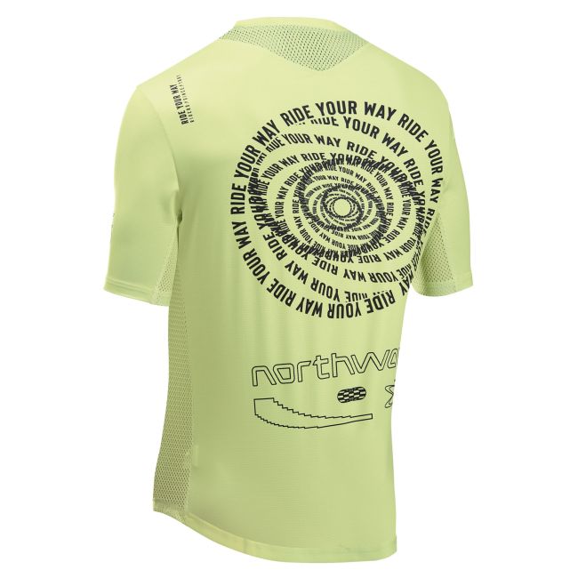 Northwave - tricou ciclism maneca scurta - Edge 2 Jersey Short Sleeve - Cool Matcha | Black