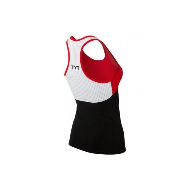 TYR - Maiou Triathlon pentru femei - negru rosu
