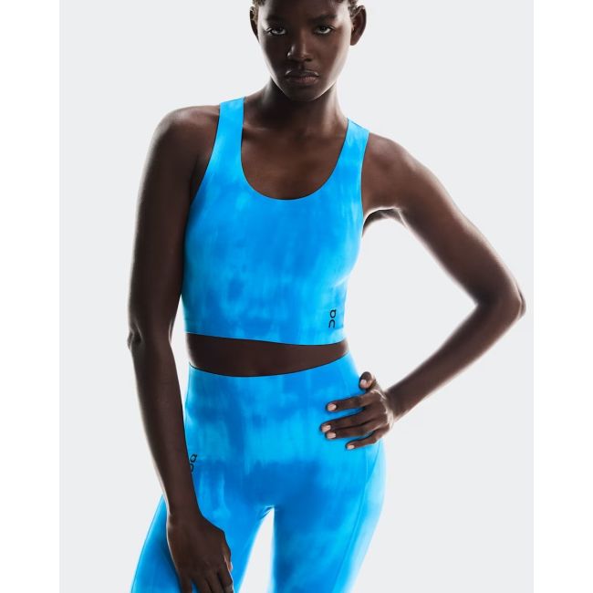 On - bustiera - Studio Open Back Crop W - Blue