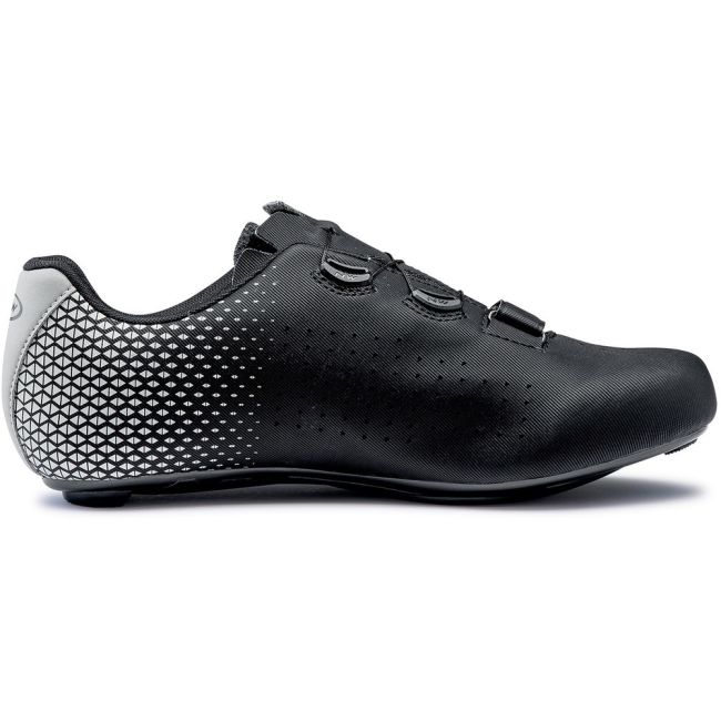 Northwave - pantofi ciclism sosea - Core Plus 2 Wide - Black | Silver
