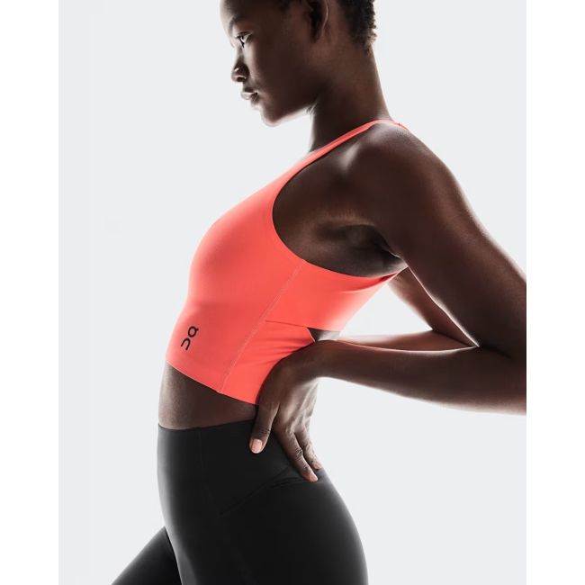 On - bustiera - Studio Open Back Crop W - Pink