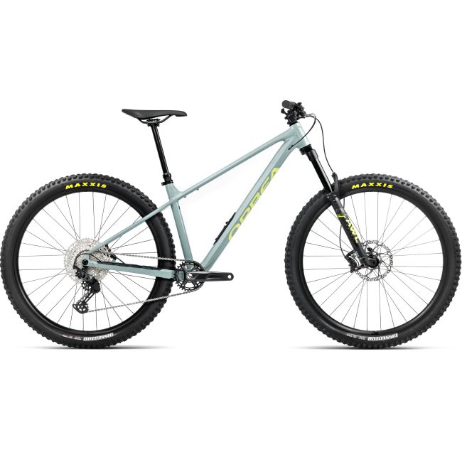 Bicicletă MTB Trail hardtail Orbea LAUFEY H10 - Blue Stone | Spicy Lime (Gloss)