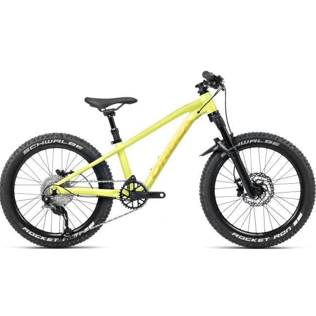 Bicicletă copii MTB Trail Orbea LAUFEY 20 H10 - Spicy Lime | Corn Yellow (Gloss)