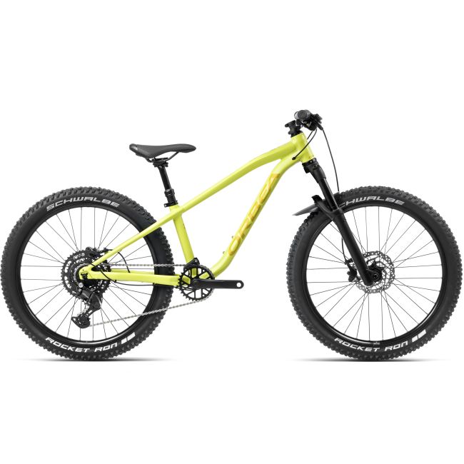 Bicicletă copii MTB Trail Orbea LAUFEY 24 H10 - Spicy Lime | Corn Yellow (Gloss)
