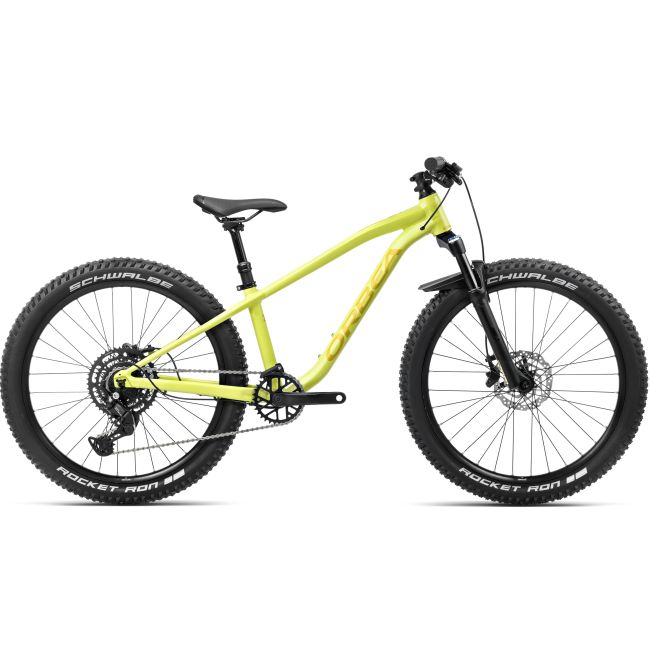 Bicicletă copii MTB Trail Orbea LAUFEY 24 H20 - Spicy Lime | Corn Yellow (Gloss)